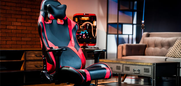 Cadeira vermelha gamer